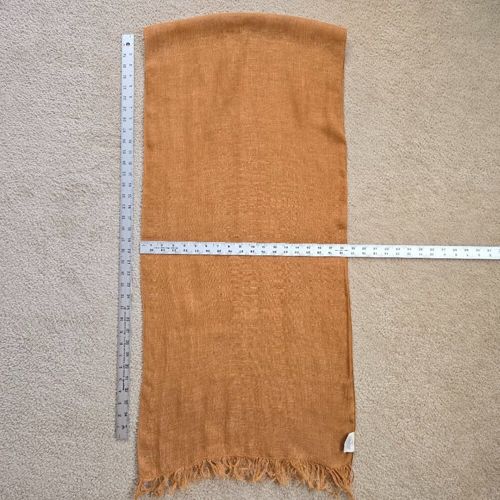 Vikolino Linen Tan Scarf